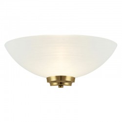 1190-001 Antique Brass Wall Lamp with White Glass 1190-001 Antique Brass Wall Lamp with White Glass