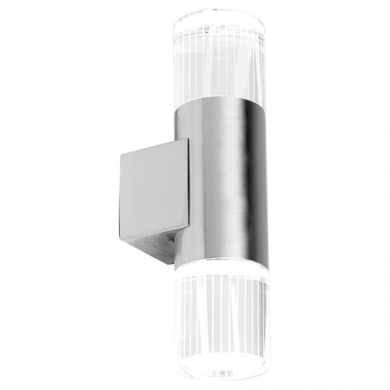 1255-001 Outdoor LED Crystal Glass with Stainless Steel Wall Lamp 1255-001 Outdoor LED Crystal Glass with Stainless Steel Wall Lamp
