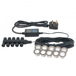 21759-001 Set of 10 Decking Lights 6500K 21759-001 Set of 10 Decking Lights 6500K