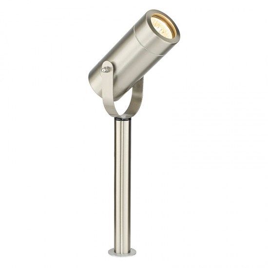 21766-001 Outdoor Brushed Stainless Steel Small Spike Spost 21766-001 Outdoor Brushed Stainless Steel Small Spike Spost