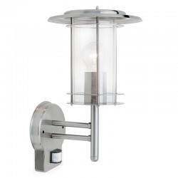22220-001 Outdoor Polished Stainless Steel PIR Wall Lamp 22220-001 Outdoor Polished Stainless Steel PIR Wall Lamp