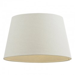23459-001 - Shade Only - 40 cm Ivory Linen Shade for Table Lamp 23459-001 - Shade Only - 40 cm Ivory Linen Shade for Table Lamp