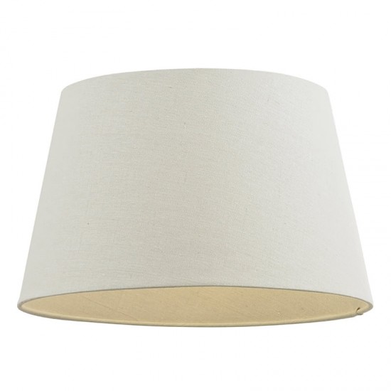 23459-001 - Shade Only - 16 inch Ivory Linen Shade for Table Lamp