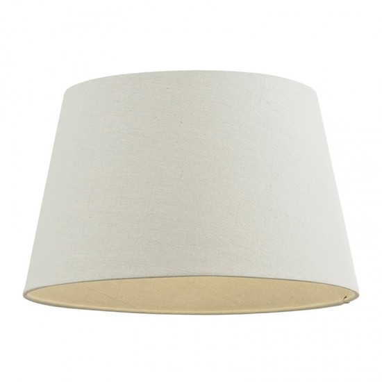 23464-001 - Shade Only - 18 inch Ivory Linen Shade for Table Lamp