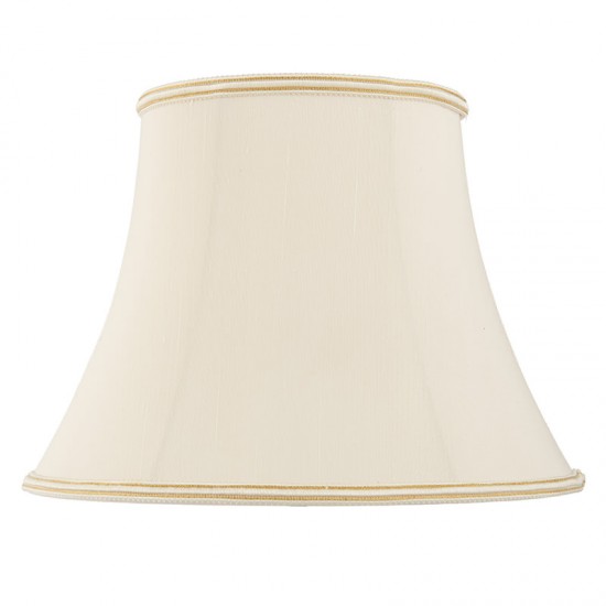 482-001 - Shade Only - 14 inch Cream Lined Shade for Table Lamp