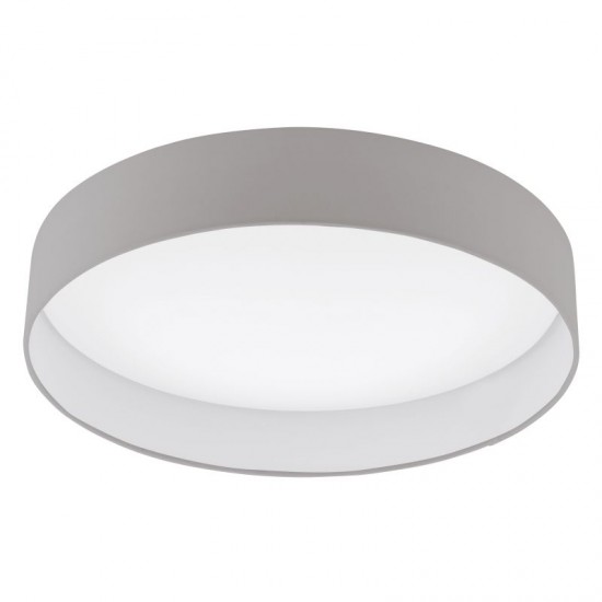 19588-002 Taupe LED Ceiling Lamp with White Diffuser