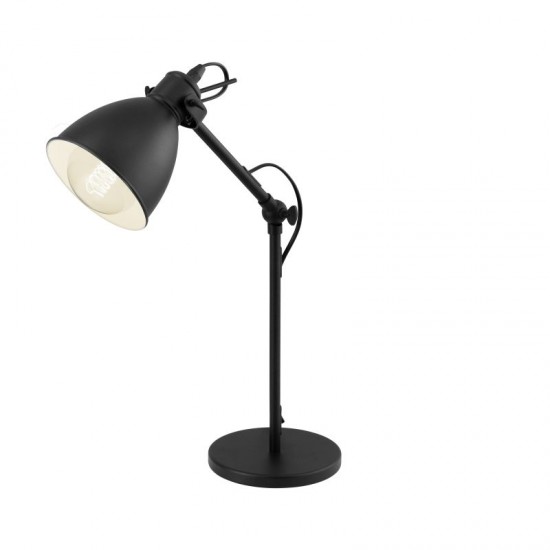 31020-002 Vintage Black Table Lamp