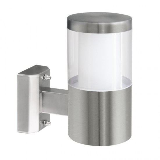31524-002 LED Stainless Steel with Clear Wall Lamp