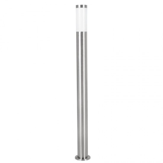 3279-002 Stainless Steel Bollard with White Diffuser