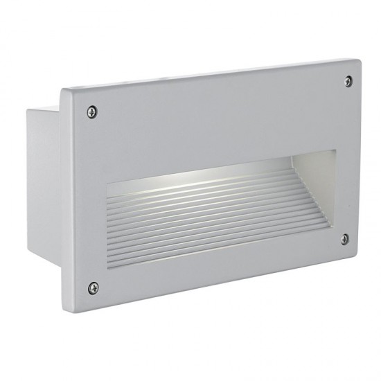 3347-002 Outdoor Silver with Glass Recessed Brick Light 3347-002 Outdoor Silver with Glass Recessed Brick Light