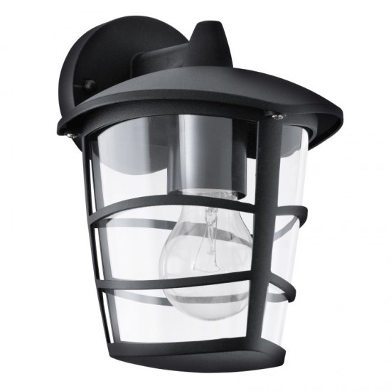 3445-002 Outdoor Black Downlight Wall Lamp