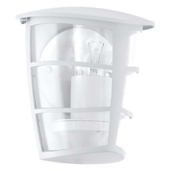 3480-002 Outdoor White Wall Lamp