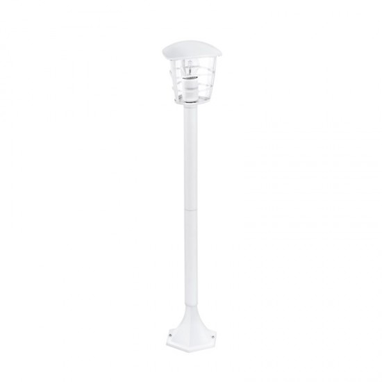 3481-002 White with Clear Acrylic Medium Post 3481-002 White with Clear Acrylic Medium Post