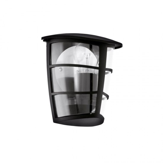 3484-002 Outdoor Black Wall Lamp