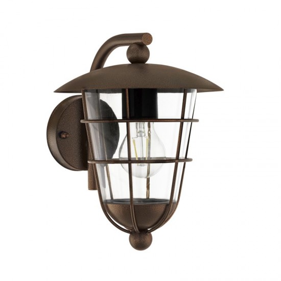 40818-002 Outdoor Brown Downlight Wall Lamp