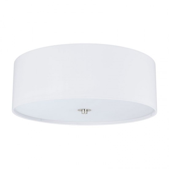 41002-002 White Ceiling Lamp with Glass Diffuser