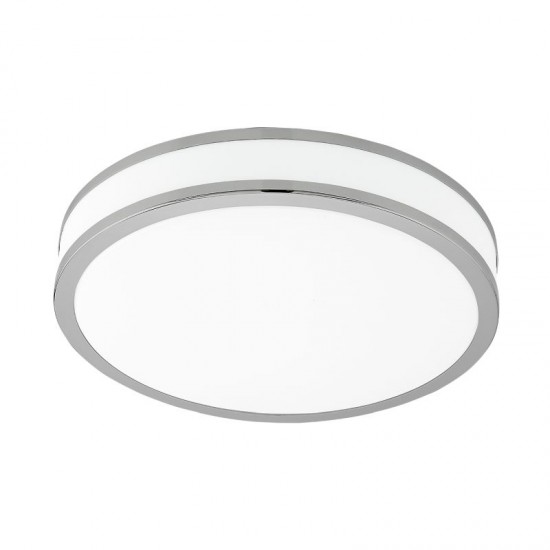 87573-002 White & Chrome LED Ceiling Lamp