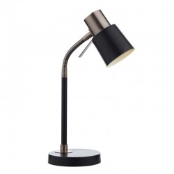 23534-003 Matt Black & Copper Desk Lamp 23534-003 Matt Black & Copper Desk Lamp