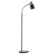 37865-003 Matt Black & Copper Floor Lamp