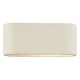 4100-003 Washer White Ceramic Wall Lights