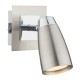 5453-003 Satin & Polished Chrome Single Spotlight