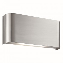 8491-006 Satin Silver Up&Down LED Wall Lamp