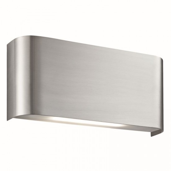 8491-006 Satin Silver Up&Down LED Wall Lamp