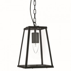 8970-006 Matt Black Lantern Pendant  8970-006 Matt Black Lantern Pendant