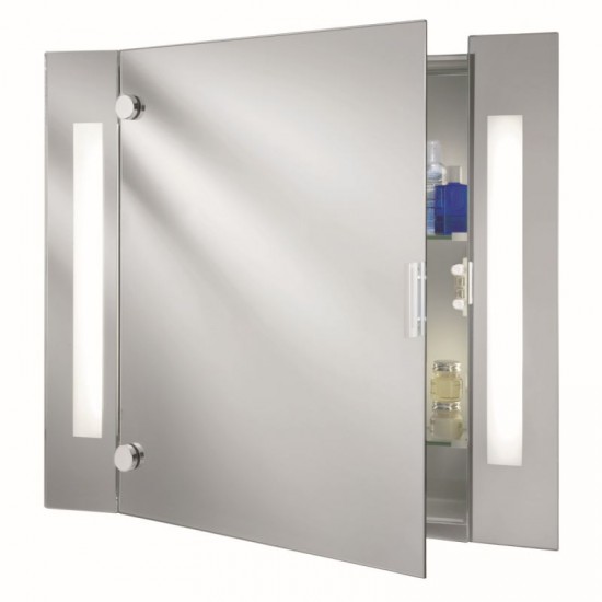 9216-006 LED Bathroom Mirror Cabinet with Shaver Socket