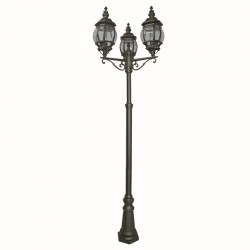 9306-006 Outdoor Black 3 Light Post 9306-006 Outdoor Black 3 Light Post