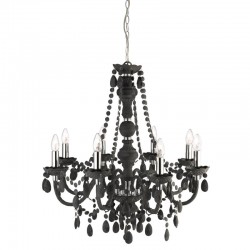 9521-006 Charcoal Acrylic 8 Light Chandelier 9521-006 Charcoal Acrylic 8 Light Chandelier