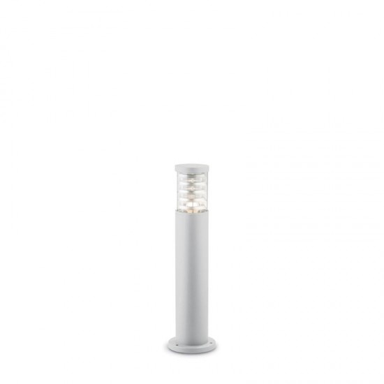 37472-007 Outdoor White with Glass Small Bollard