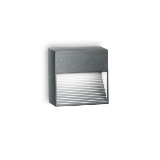 37190-007 Outdoor Anthracite Square Wall Lamp
