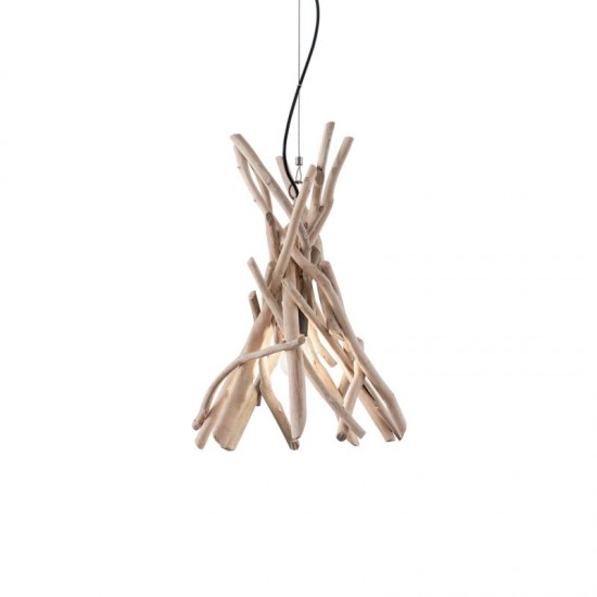 912598-007 Natural Wood Pendant