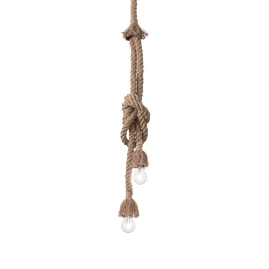 912484-007 Natural Hemp Rope 2 Light Pendant 912484-007 Natural Hemp Rope 2 Light Pendant