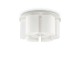 43818-007 White Decorative Glass 9 Light Ceiling Lamp 43818-007 White Decorative Glass 9 Light Ceiling Lamp