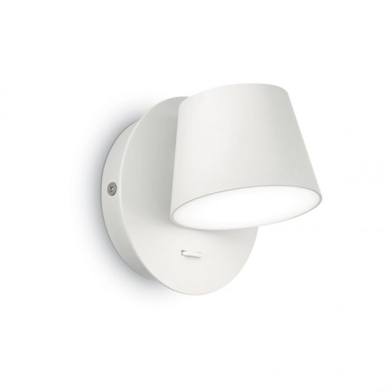 44062-007 LED Round White Aluminium Wall Light 44062-007 LED Round White Aluminium Wall Light