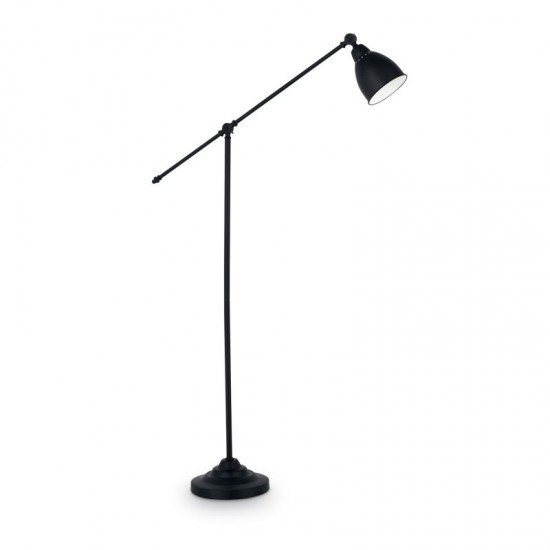 23238-007 Adjustable Black Floor Lamp