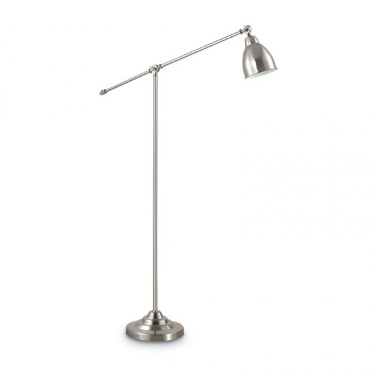 23239-007 Adjustable Nickel Floor Lamp