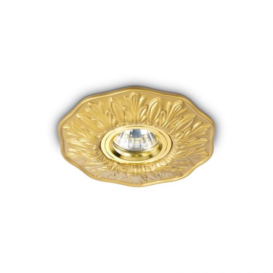 37018-007 Decorative Brass Recessed Light
