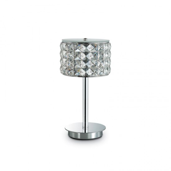 37425-007 Crystal with Glass Diffuser Table Lamp 37425-007 Crystal with Glass Diffuser Table Lamp