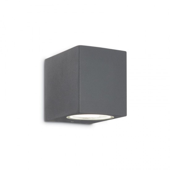 37486-007 Outdoor Anthracite Square Wall Lamp