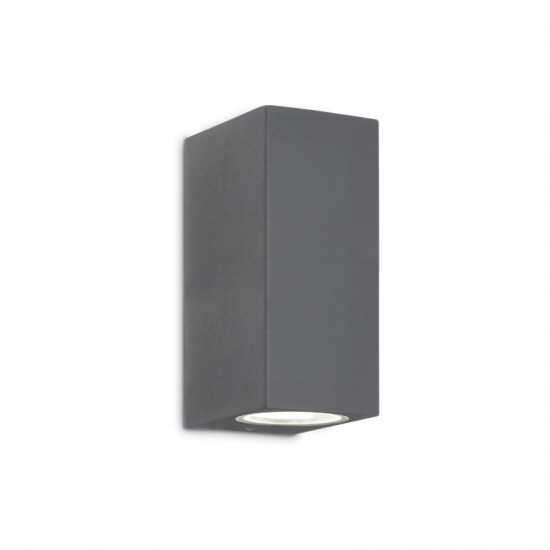 37489-007 Outdoor Anthracite Rectangle Wall Lamp