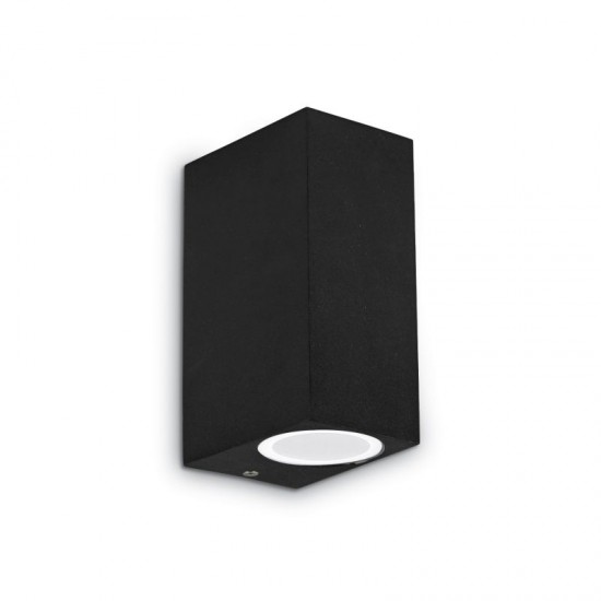 37491-007 Outdoor Black Rectangle Wall Lamp