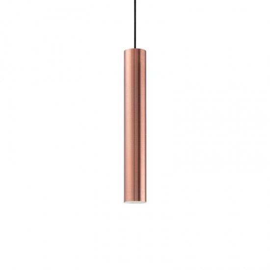 912729-007 Copper Metal Tube Single Hanging Pendant