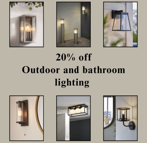Outdoor lights offer