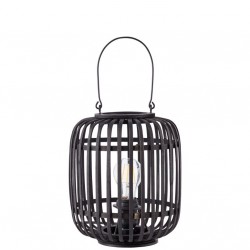 67319-001 Dark Bamboo Table Lamp