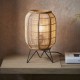 67327-001 Natural Bamboo Table Lamp with Natural Linen Shade 67327-001 Natural Bamboo Table Lamp with Natural Linen Shade