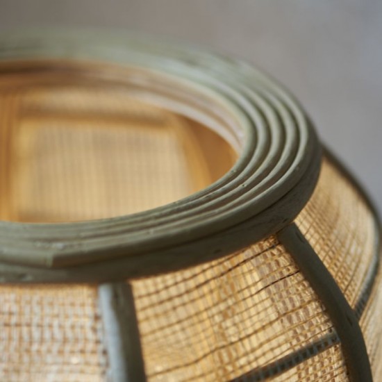 67327-001 Natural Bamboo Table Lamp with Natural Linen Shade 67327-001 Natural Bamboo Table Lamp with Natural Linen Shade