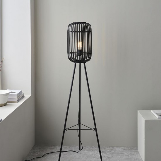 67337-001 Dark Bamboo Floor Lamp